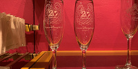 20周年ロゴグラス| キャステル | CASTEL ディズニー情報