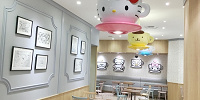 サンリオカフェの店内| キャステル | CASTEL ディズニー情報