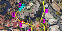 マップ２| キャステル | CASTEL ディズニー情報