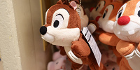 ディズニー肩のせぬいぐるみ（チップ）| キャステル | CASTEL ディズニー情報
