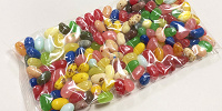 箱から出した状態の百味ビーンズ| キャステル | CASTEL ディズニー情報