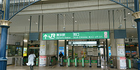 舞浜駅改札| キャステル | CASTEL ディズニー情報