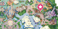 ル・フウズの地図| キャステル | CASTEL ディズニー情報