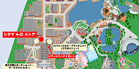 USJ×セーラームーングッズ販売場所地図| キャステル | CASTEL ディズニー情報
