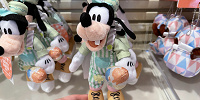 グーフィーぬいぐるみバッジ（2022年ディズニーイースターグッズ）| キャステル | CASTEL ディズニー情報