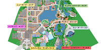 ユニバ（USJ）エリアマップ| キャステル | CASTEL ディズニー情報