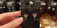 ミッキーシェイプ　イヤリング| キャステル | CASTEL ディズニー情報
