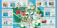 SUISUI SUMMER期間限定メニューマップ（地図）| キャステル | CASTEL ディズニー情報