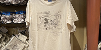 鉛筆スケッチTシャツ| キャステル | CASTEL ディズニー情報