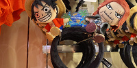 USJ×ワンピースコラボグッズ：カチューシャ（ルフィ＆シャンクス）| キャステル | CASTEL ディズニー情報