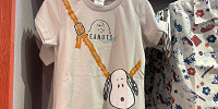 スヌーピートロンプイユTシャツ(ポシェット)| キャステル | CASTEL ディズニー情報