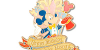 ピンバッジ（ミッキー誕生日グッズ2022）| キャステル | CASTEL ディズニー情報