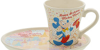 マグカップ&プレート（ミッキー誕生日グッズ2022）| キャステル | CASTEL ディズニー情報
