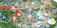 トレーディングポスト横のワゴンの場所| キャステル | CASTEL ディズニー情報