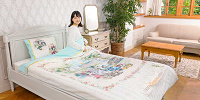 シングルサイズの掛けふとんカバー、まくらカバー、ブランケット、巾着袋セット| キャステル | CASTEL ディズニー情報