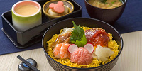 鮪と海鮮のちらし丼| キャステル | CASTEL ディズニー情報