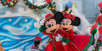 クリスマスコスチュームのミッキーとミニー| キャステル | CASTEL ディズニー情報