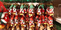 ディズニー・クリスマス・リルリンリングッズ：ぬいぐるみチャームセット| キャステル | CASTEL ディズニー情報