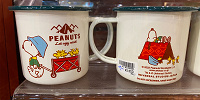 ホーローマグカップ／USJスヌーピーグッズ「Let's enjoy outside!」| キャステル | CASTEL ディズニー情報