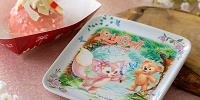 ホワイトチョコムースケーキ| キャステル | CASTEL ディズニー情報