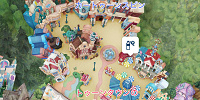 トゥーンタウンの自動販売機の場所| キャステル | CASTEL ディズニー情報