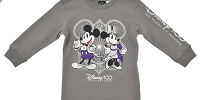 ディズニーストアで買えるディズニー創立100周年記念グッズ：ミッキー＆ミニー キッズ用長袖Tシャツ| キャステル | CASTEL ディズニー情報