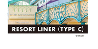 フリーきっぷ：リゾートライナーType C（パープル）デザイン| キャステル | CASTEL ディズニー情報