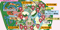 2025年10月版ディズニーランドのポップコーン販売場所マップ| キャステル | CASTEL ディズニー情報