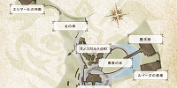 ドラゴンクエストアイランドのマップ| キャステル | CASTEL ディズニー情報