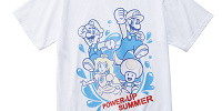 スーパーマリオ・パワーアップ・サマー　グッズTシャツ| キャステル | CASTEL ディズニー情報