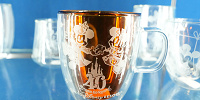 40周年のガラスマグカップ| キャステル | CASTEL ディズニー情報