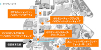「ハハハ！ ハロウィーン・パーティ」の開催場所マップ| キャステル | CASTEL ディズニー情報