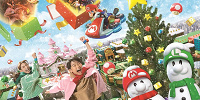 マリオエリアのウインターデコレーション（ユニバのクリスマス2023）| キャステル | CASTEL ディズニー情報