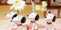 スヌーピーミュージアム：スヌーピーフラワーベース| キャステル | CASTEL ディズニー情報