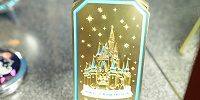 シンデレラ城デザインのコンパクトミラー（スクエア）| キャステル | CASTEL ディズニー情報