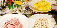 ファンタジースプリングスレストランの朝食ブッフェ：サラダ・冷たい前菜メニュー| キャステル | CASTEL ディズニー情報