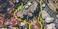 停止位置| キャステル | CASTEL ディズニー情報