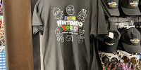 スーパーニンテンドーワールドTシャツ（黒）| キャステル | CASTEL ディズニー情報