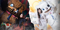 死んでも写るのdeath!ハミクマ・グリーティング・フォト| キャステル | CASTEL ディズニー情報