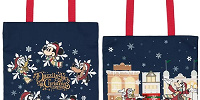 トートバッグ(ディズニークリスマスグッズ2024)| キャステル | CASTEL ディズニー情報