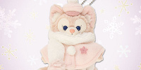 リーナベルぬいぐるみバッジ(ダンシングスノーフレークスグッズ)| キャステル | CASTEL ディズニー情報