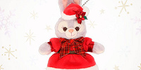 ステラルーぬいぐるみバッジ(ダッフィークリスマスグッズ)| キャステル | CASTEL ディズニー情報