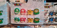 ユニバのマリオグッズ：ヘアクリップセット（パワーアップアイテム）| キャステル | CASTEL ディズニー情報