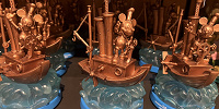 上海ディズニーランドグッズ：蒸気船ウィリーの噴水フィギュア| キャステル | CASTEL ディズニー情報