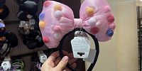 上海ディズニーカチューシャ：ポンポン柄リボンカチューシャ| キャステル | CASTEL ディズニー情報