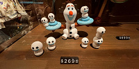 香港ディズニーアナ雪グッズ：オラフとスノーギースのフィギュア| キャステル | CASTEL ディズニー情報