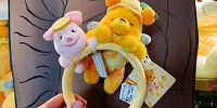 香港ディズニーカチューシャ：プー＆ピグレットのレモン帽カチューシャ| キャステル | CASTEL ディズニー情報