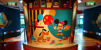 香港ディズニーのインクアンドプレート：グリーティングのフォトスポット| キャステル | CASTEL ディズニー情報