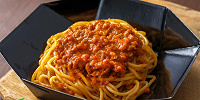 スパゲッティ、ベジタブルソース| キャステル | CASTEL ディズニー情報