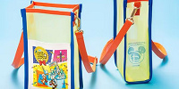 オフィシャルホテル限定デザインのポシェット（ドナルドのクワッキー・ダック！ダック！ダックシティ！）| キャステル | CASTEL ディズニー情報